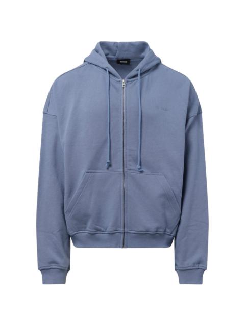 We11done 쌍둥이 모든 주위에 Hoodie Zip-Up 에 Sky
