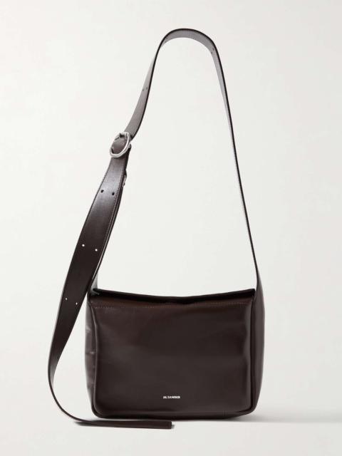 Leather shoulder bag