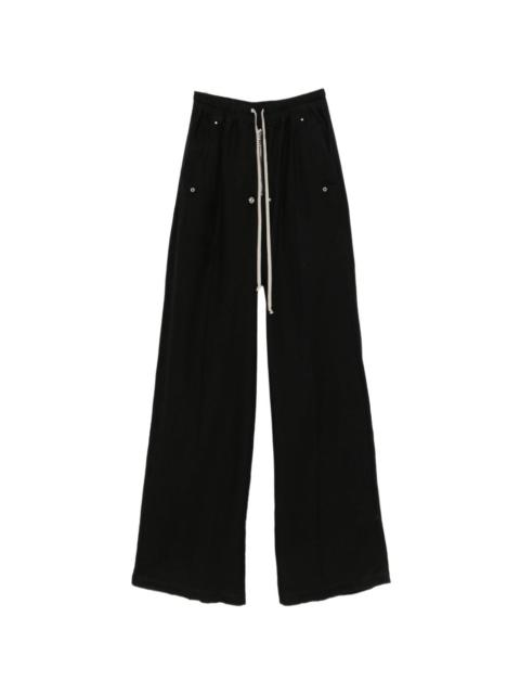 Rick Owens DRKSHDW Geth Belas drawstring wide-leg trousers