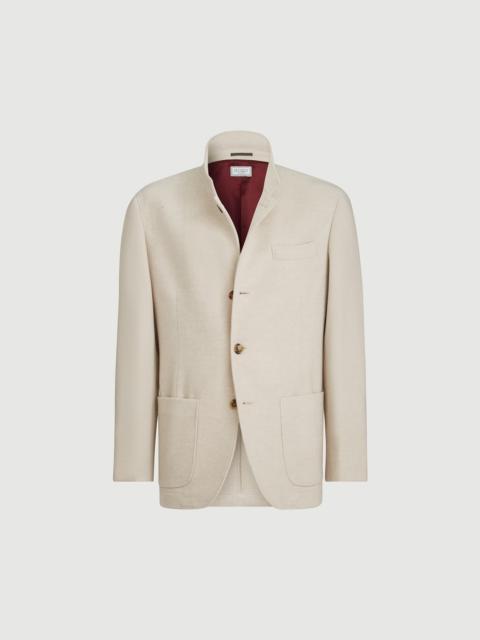 Brunello Cucinelli Lightweight water-resistant cashmere outerwear blazer