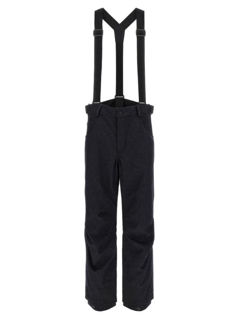 Moncler Grenoble Moncler Grenoble Men Blue Denim Ski Bib Shorts