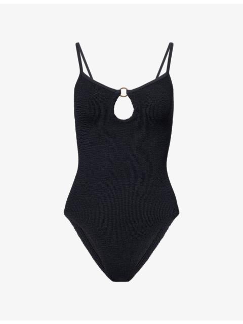 Hunza G Toni Scoop-Neck Swimsuit