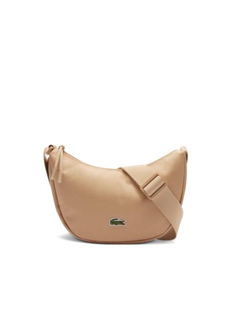 LACOSTE crescent-shaped logo-detail cross body bag
