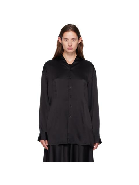LISA YANG Black Button-Up Shirt