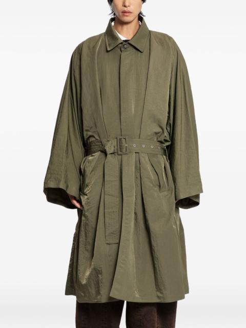HED MAYNER belted trenchcoat