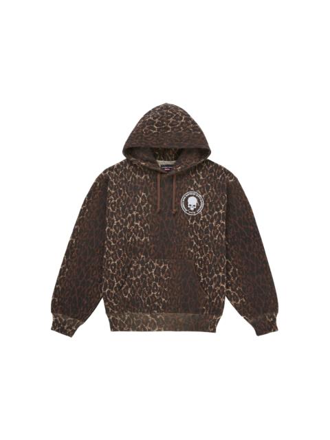 Supreme Number (N)ine Hooded Sweatshirt Leopard