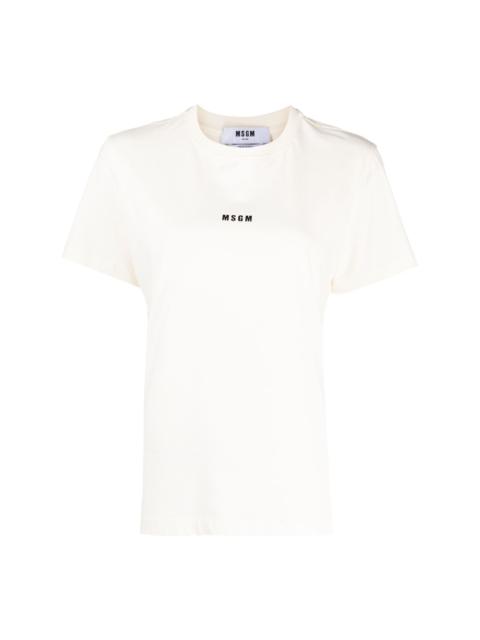 MSGM logo-print cotton T-shirt