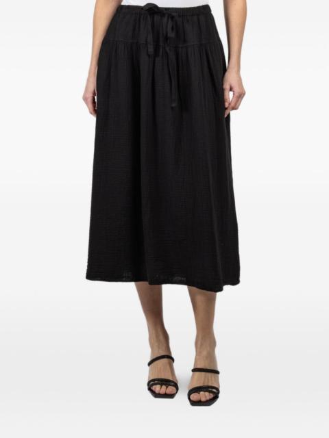 XÍRENA tie-waist midi skirt