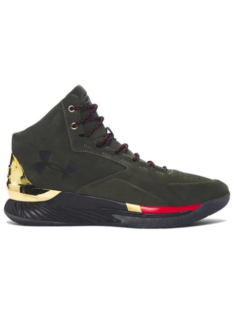 Under Armour Under Armour Curry 1 Lux Mid Suede Downtown Green