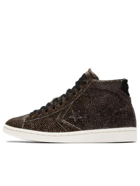 Converse (WMNS) Converse Pro Leather LP Mid 'Black White Egret' 558017C