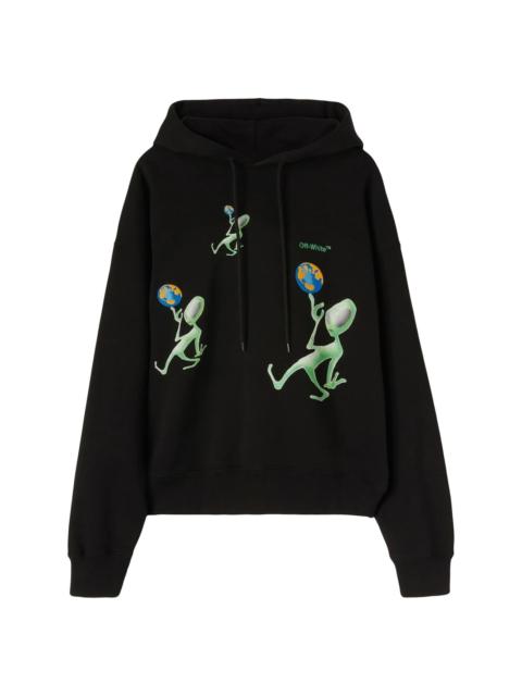 Alien Arrow Skate hoodie