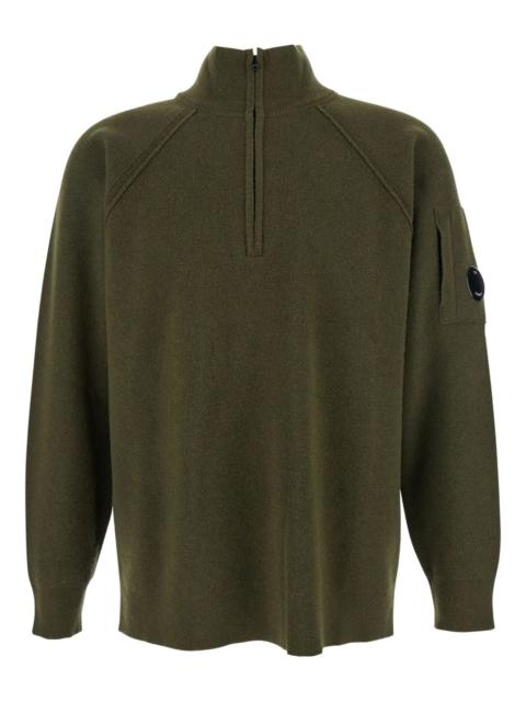 C.P. Company half-zip lens-plaque sweater