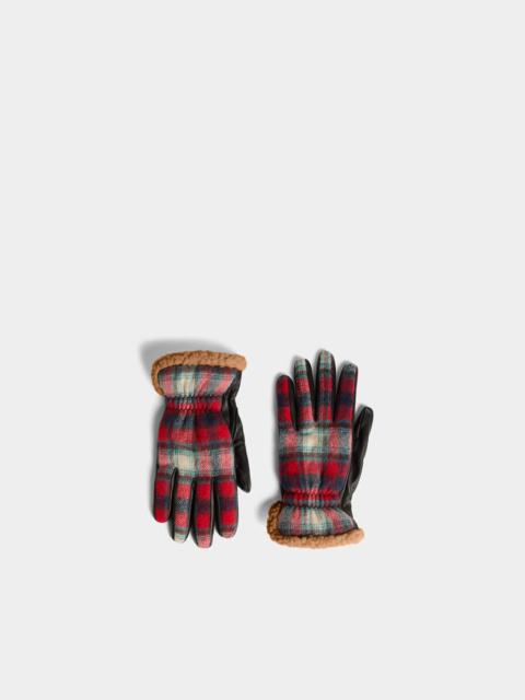 DSQUARED2 CANADIAN HERITAGE GLOVES