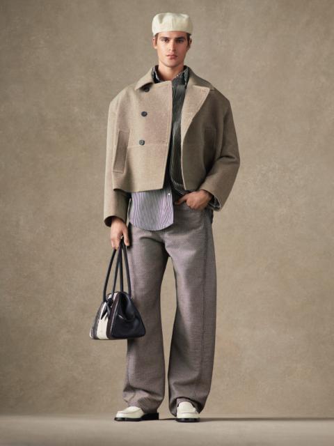 JACQUEMUS The Carré peacoat