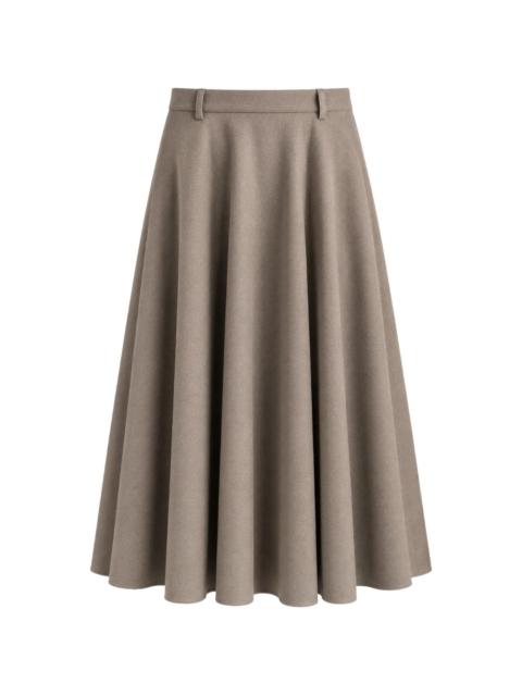 Max Mara A-line flared skirt