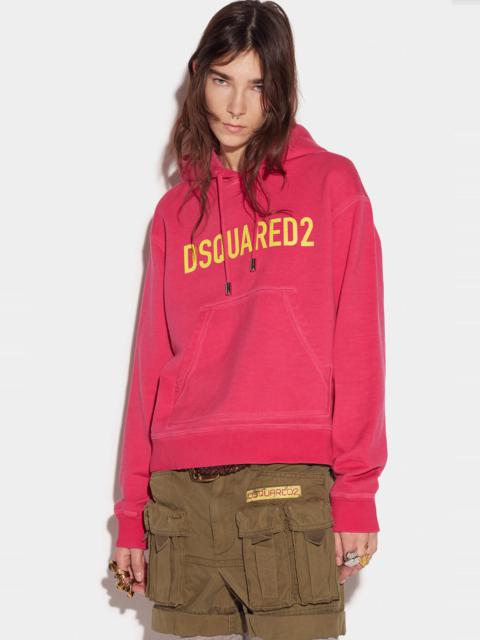 DSQUARED2 TECHNICOLOUR HOODIE