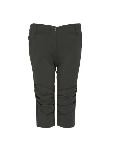 OPEN YY Gathered Capri Shorts