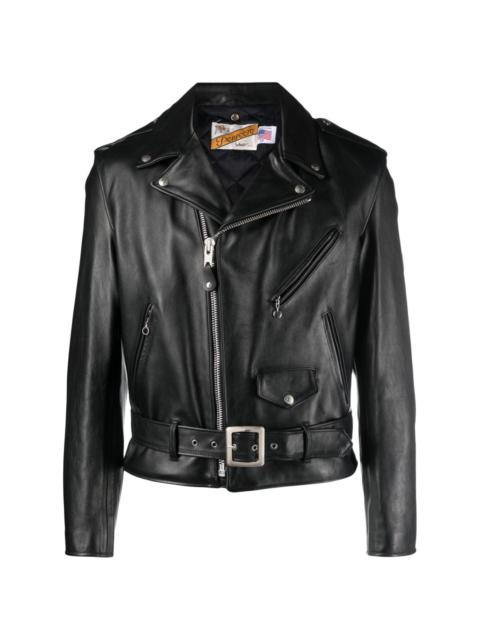 Perfecto leather biker jacket