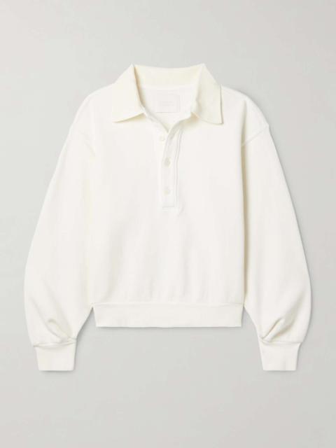 Citizens of Humanity Remi cotton-blend jersey sweatshirt White