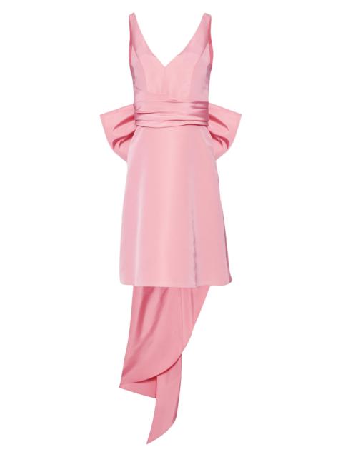 CAROLINA HERRERA Women's Nicola Silk Bow Minidress - Blush