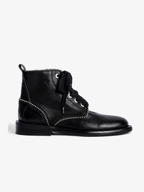 Zadig & Voltaire Laureen Roma Studs Ankle Boots