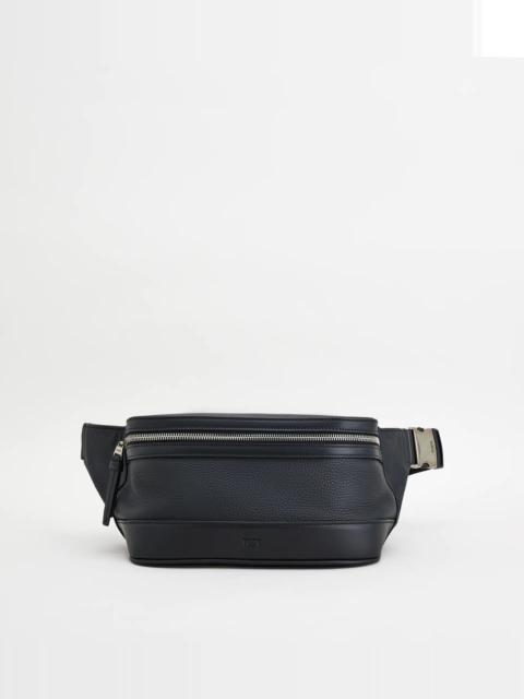 Tod's LEATHER BELT BAG SMALL - BLACK