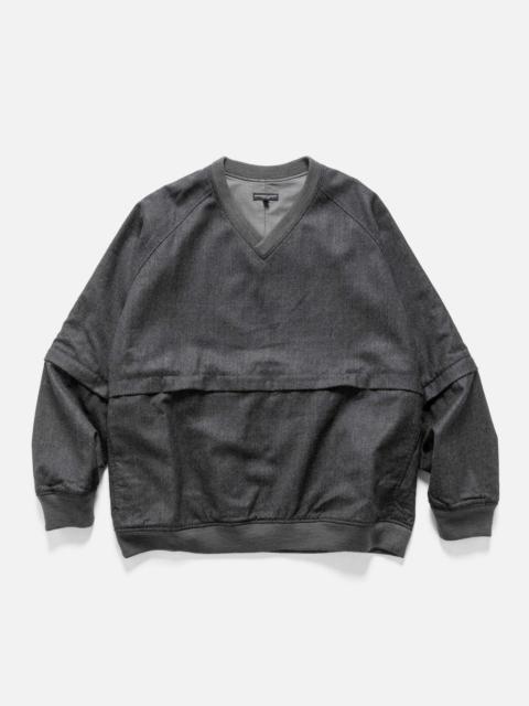Engineered Garments Wind Pull High Count Worsted Wool Charcoal