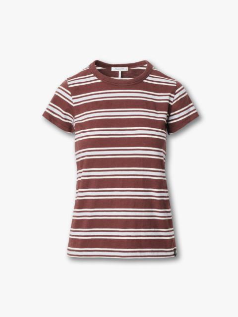 rag & bone The Slub Striped Tee
