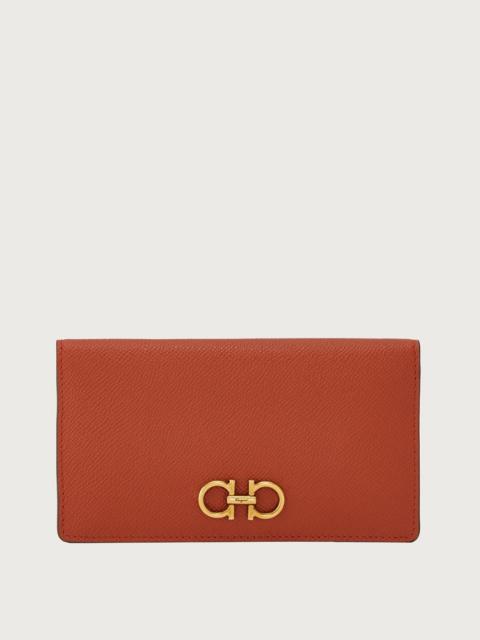 FERRAGAMO GANCINI CONTINENTAL WALLET