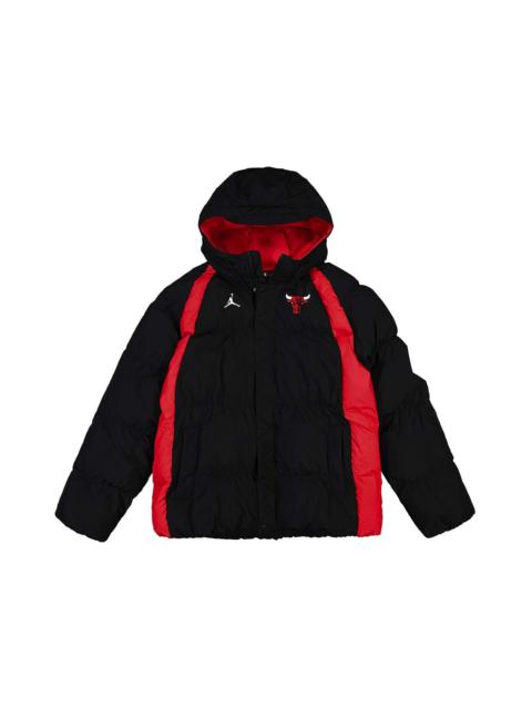Jordan Jordan NBA Chicago Bulls Loose Fit Jacket Black/Red