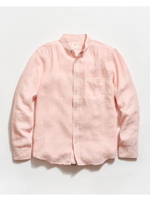 Billy Reid Tuscumbia Linen Shirt Button Down