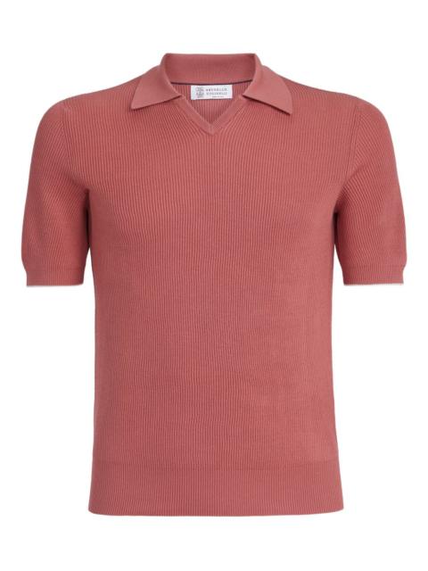 Brunello Cucinelli ribbed T-shirt