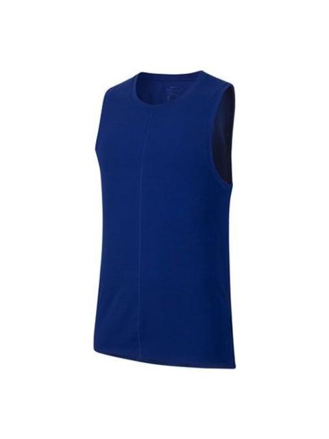 Nike Nike Yoga Dri-FIT Jersey For Men Dark-Blue BV4037-455