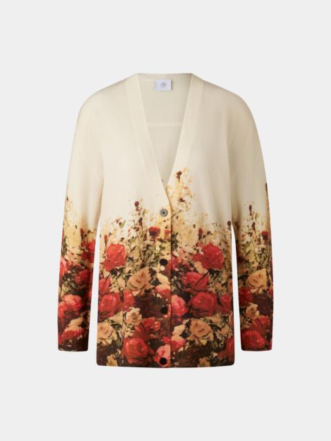 BOGNER Cardigan Heidi in Sand/red