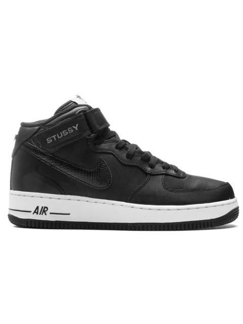 Nike NIKE X STUSSY AIR FORCE 1 '07 MID - BLACK