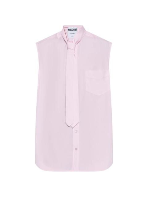 sleveless cotton shirt