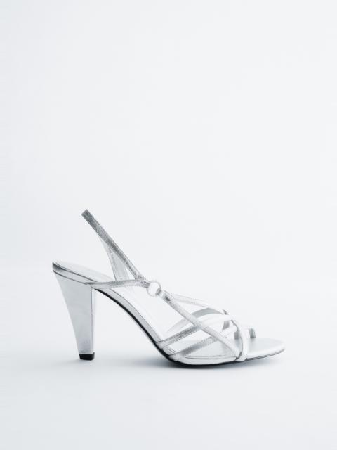 & Other Stories Leather Ring Sandals
