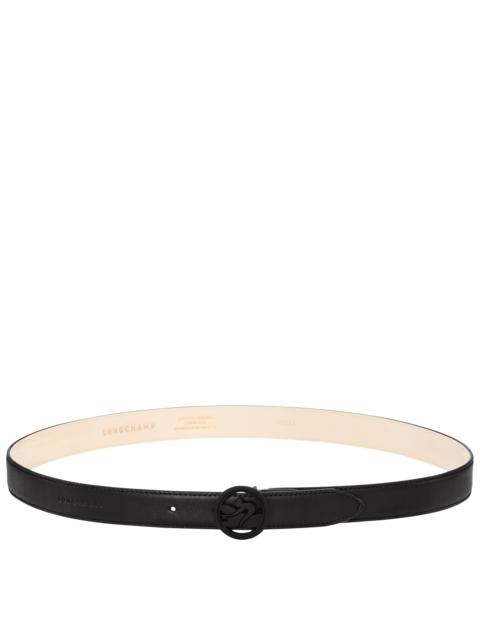 Longchamp Box-Trot Ladies' belt Black - Leather