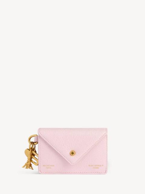 BALENCIAGA Women's Token Mini Wallet in Petal Pink