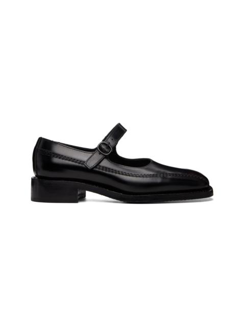 HEREU Black Sio Polished Loafers