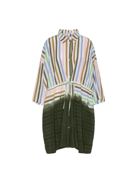 HENRIK VIBSKOV GATHER DRESS - DIPDYE STRIPES