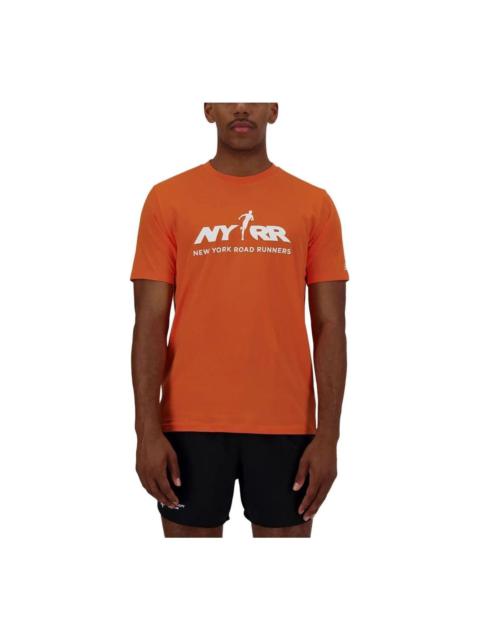 New Balance New Balance Run For Life Graphic T-Shirt 'Orange' MT33632B-SKS