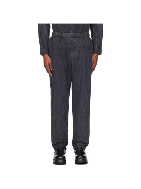 CASEY/CASEY Black Jog Ah Trousers