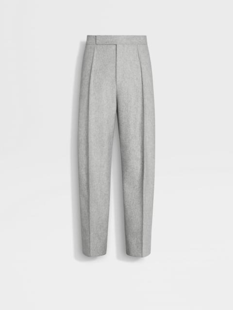 ZEGNA LIGHT GREY TROFEO™ CASHMERE PANTS