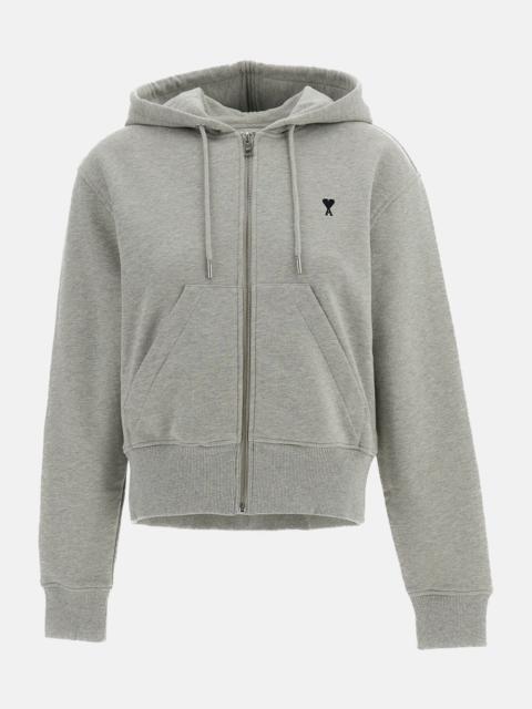 AMI Paris AMI DE COEUR ZIP HOODIE