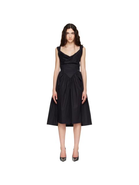 Vivienne Westwood Black Sunday Midi Dress