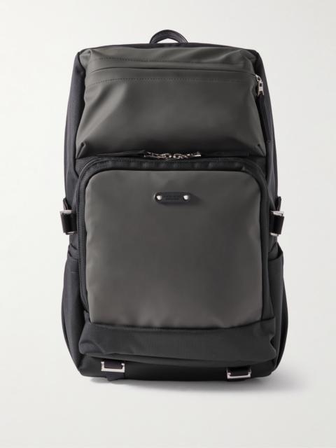 master-piece Spec CORDURA®-Trimmed Mastertex-09™ and Leather Backpack