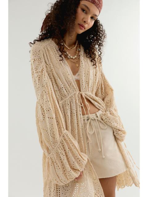 FREE PEOPLE Juliet Cutwork Duster