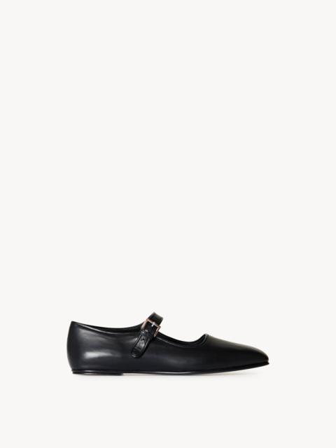 The Row Ava Shoe in Leather