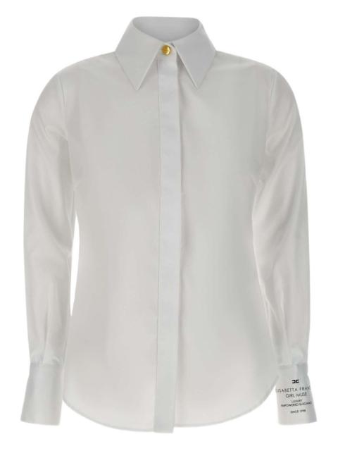 ELISABETTA FRANCHI classic-collar shirt